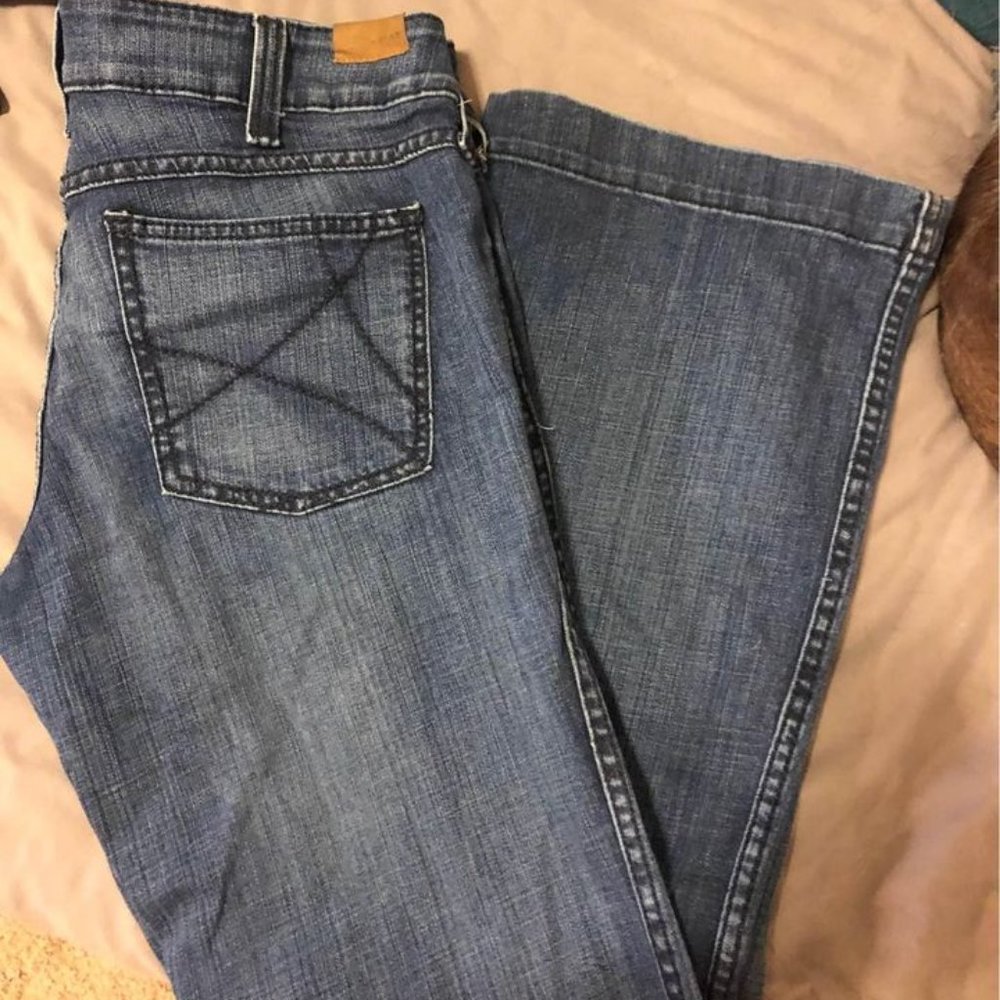ariat, stetson, cinch jeans